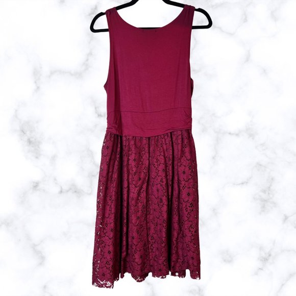 Maitai by Modcloth Knit and Lace Tank Dress 2X - Picture 2 of 3
